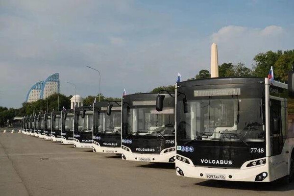 Автобусный парк Волгограда пополнили 26 новыми автобусами